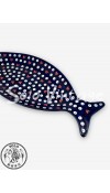 魚型盤 37x17cm