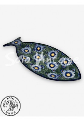 魚型盤 37x17cm