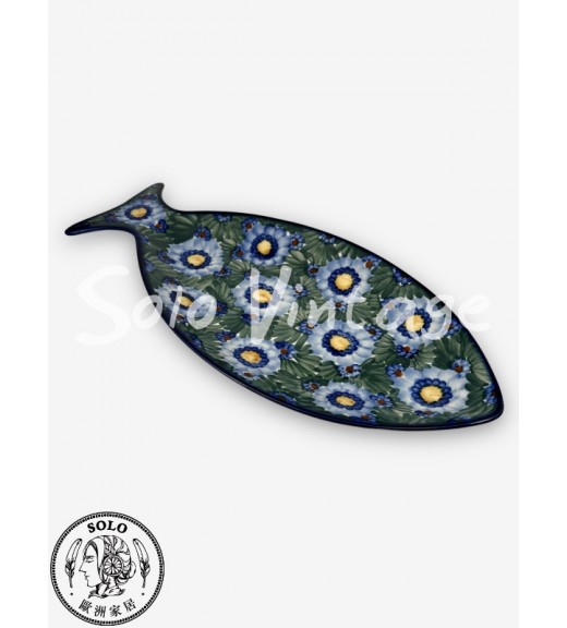 魚型盤 37x17cm