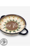 雙耳圓烤盤 27.5x21.5cm