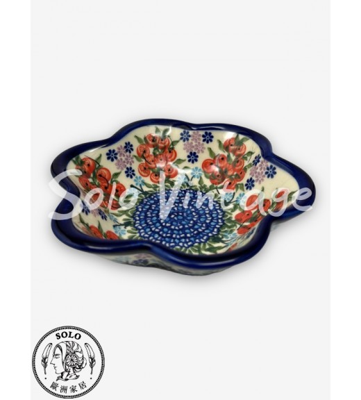 花型深盤 15x14cm