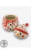 雪人收納罐 (大) 19cm