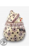 雪人收納罐 (大) 19cm