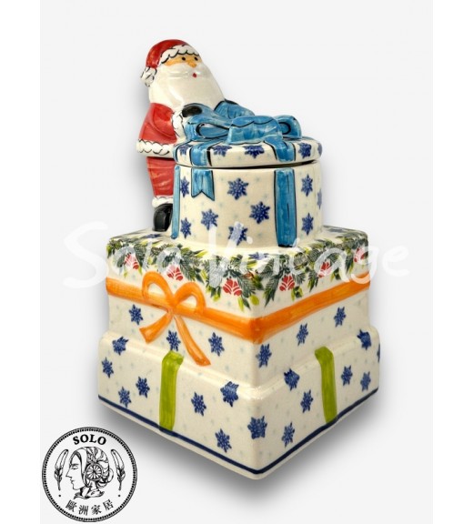 聖誕老公公禮物罐 24cm