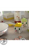 糖罐 歐式小屋系列 黃色 7X11