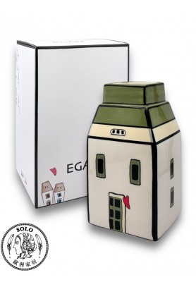 LE CASETTE 綠色容器 11X20
