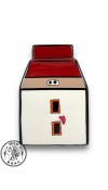 LE CASETTE 紅色盒式容器 11x17