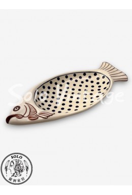 魚型盤 38x17cm