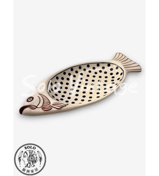 魚型盤 38x17cm