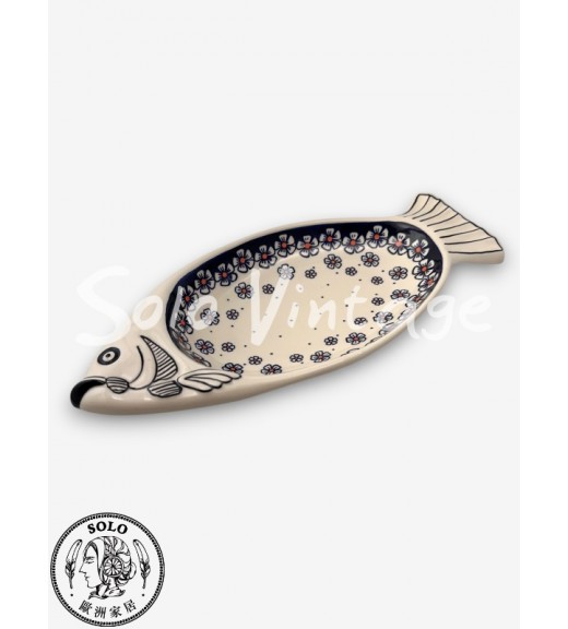 魚型盤 38x17cm