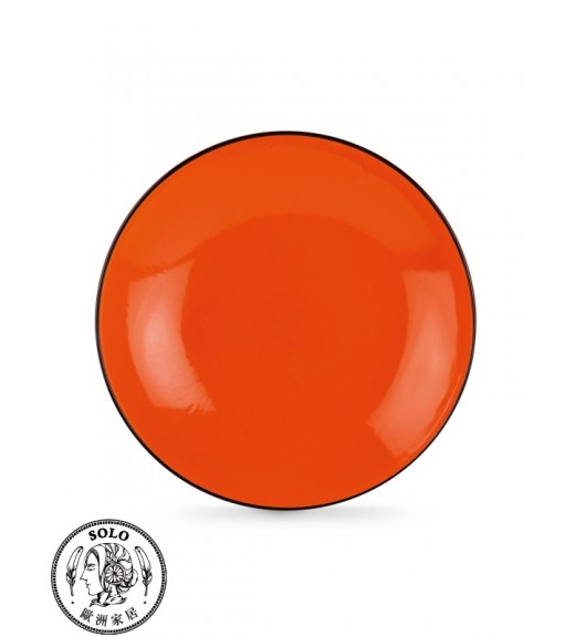 湯盤6件組 插畫咕咕鳥系列 橘色 20cm
