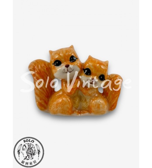 松鼠擺飾 6x2cm