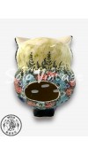 貓頭鷹燭台燈 20cm