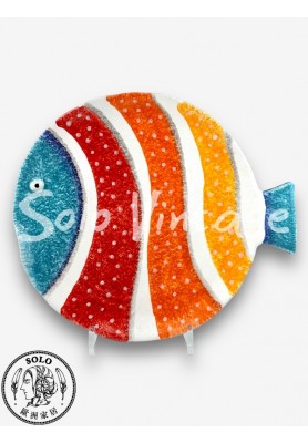 魚型盤 30x26cm