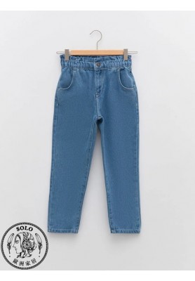 COTTON WOVEN TROUSERS  - MEDIUM RODEO
