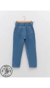 COTTON WOVEN TROUSERS  - MEDIUM RODEO