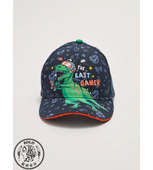 COTTON WOVEN HAT - DARK NAVY