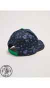 COTTON WOVEN HAT - DARK NAVY