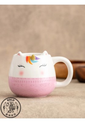 夢幻獨角獸造型馬克杯 250ML