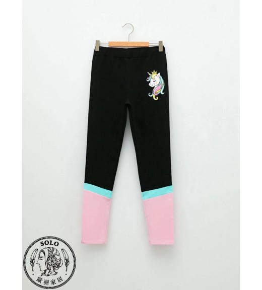 COTTON KNIT TROUSERS - NEW BLACK