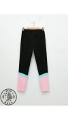 COTTON KNIT TROUSERS - NEW BLACK