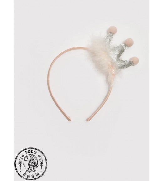 PLASTIC METAL HAIRBAND - MIX/STD