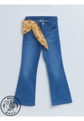 COTTON WOVEN TROUSERS+SHAWL - MEDIUM RODEO