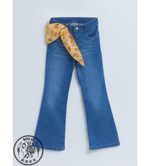 COTTON WOVEN TROUSERS+SHAWL - MEDIUM RODEO