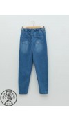 COTTON WOVEN TROUSERS  - MEDIUM RODEO