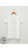 COTTON KNIT TSHIRT - ECRU