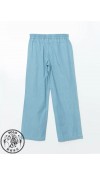 COTTON WOVEN TROUSERS - L STONE WASH