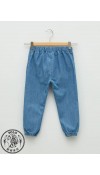 COTTON WOVEN TROUSERS  - MID RODEO