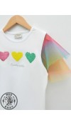 COTTON KNIT BLOUSE - OPTICAL WHITE