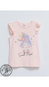 COTTON KNIT TSHIRT+SHORTS - LIGHT PINK