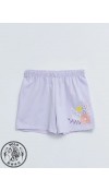 COTTON KNIT TSHIRT+SHORTS - LIGHT PINK