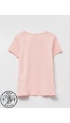 COTTON KNIT TSHIRT+SHORTS - PINK