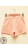 COTTON KNIT SHORTS - LIGHT PINK
