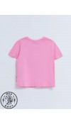 COTTON KNIT TSHIRT - PINK