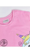 COTTON KNIT TSHIRT - PINK