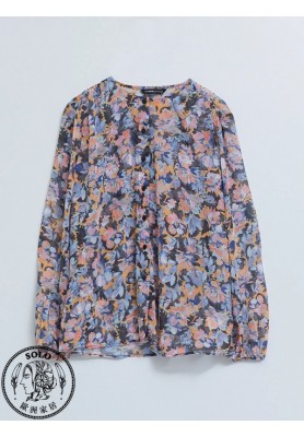 POLYESTER WOVEN BLOUSE - MIX PRINTED