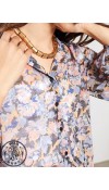 POLYESTER WOVEN BLOUSE - MIX PRINTED