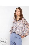 POLYESTER WOVEN BLOUSE - MIX PRINTED