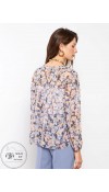 POLYESTER WOVEN BLOUSE - MIX PRINTED