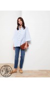 COTTON WOVEN TROUSERS - MID RODEO