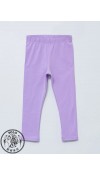 COTTON KNIT LEGGINGS - LIGHT PINK PRINT