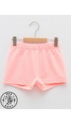 COTTON KNIT SHORTS - OPTIC WHITE PRIN