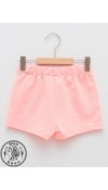 COTTON KNIT SHORTS - OPTIC WHITE PRIN
