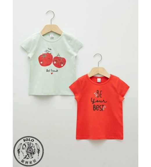 COTTON KNIT TSHIRT - LIGHT GREEN