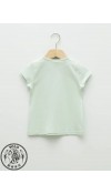 COTTON KNIT TSHIRT - LIGHT GREEN