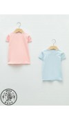 COTTON KNIT TSHIRT - PINK